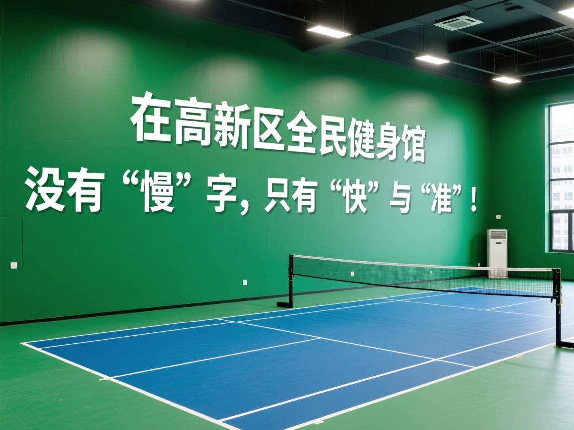 九游娱乐下载-“在高新区全民健身馆，壁球场上没有‘慢’字，只有‘快’与‘准’！”